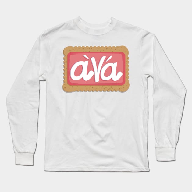 Ava essential name Long Sleeve T-Shirt by Bubsart78